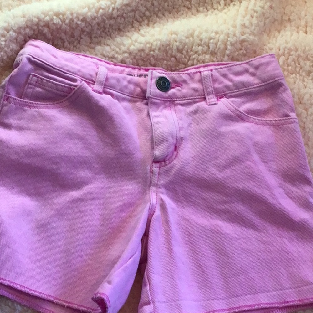 Pink shorts